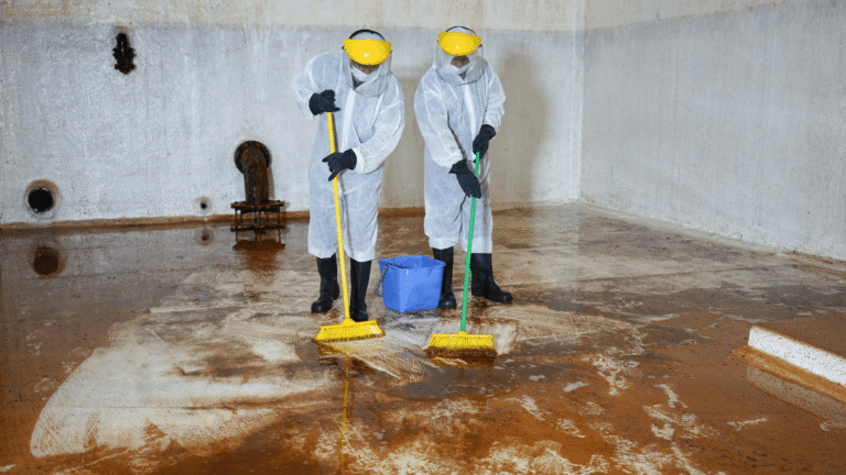 water tank cleaning