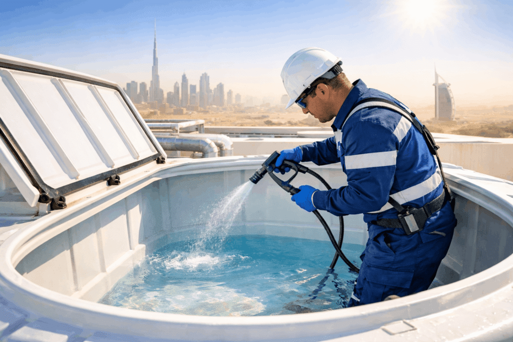 How Often Should Water Tanks Cleaned in Hot Climates Like the UAE? Water Tanks Cleaned