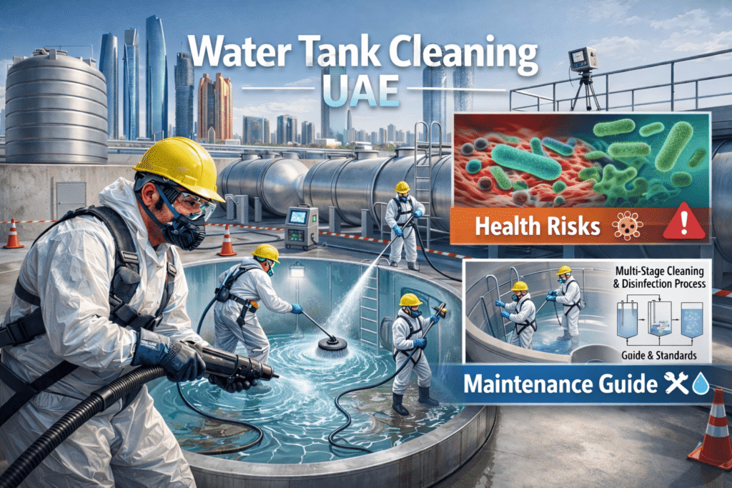 Water Tank Cleaning in UAE: Health Risks & Maintenance Guide water tank Cleaning Services in Abu Dhabi