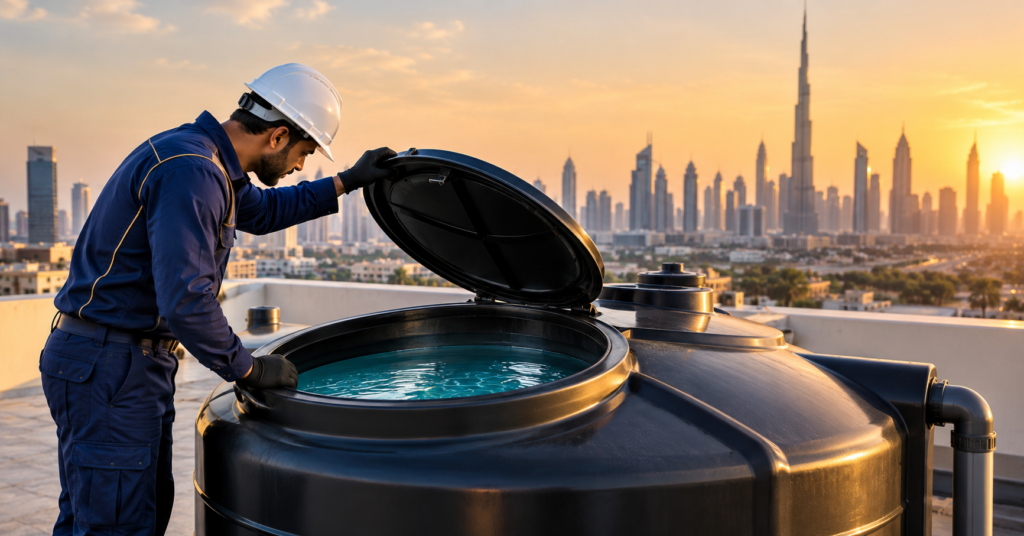 Water Tank Cleaning Dubai Regular Maintenance
